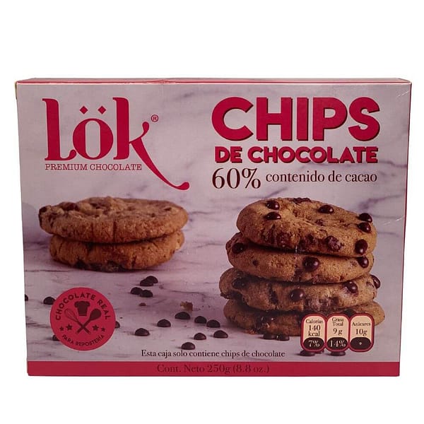 Chips de chocolate al 60%