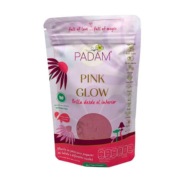 Pink glow