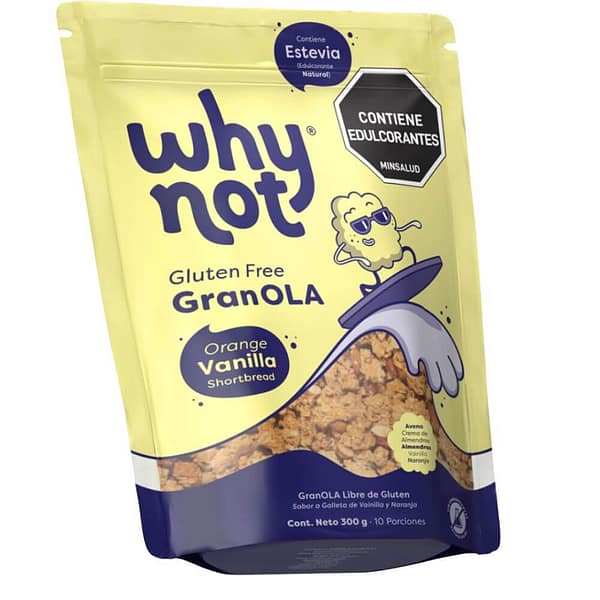 Granola Whynot Orange Vainilla Shortbread
