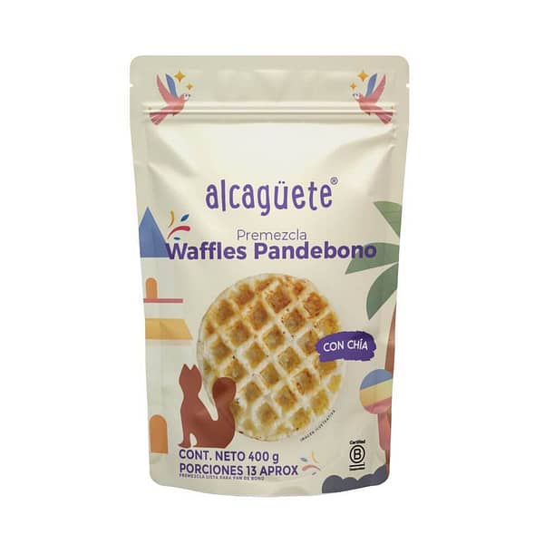Waffles pandebono - Alcagüete
