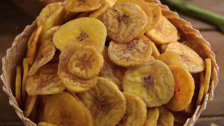 Chips de Plátano Horneados